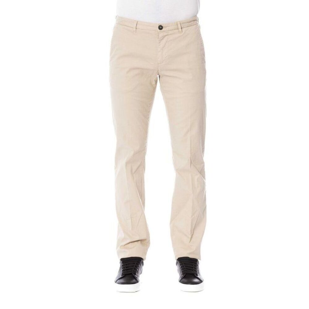 Trussardi Casual Trousers Men Beige Jeans & Pants